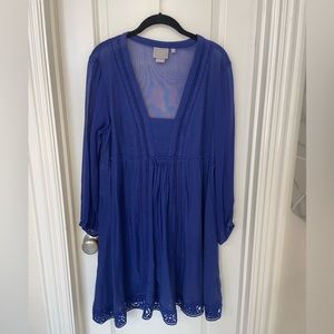 Anthropologie Vanessa Virginia Babydoll Dress | Size 12
